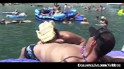 Peituda cougar deauxma muff dives no texas swinger boat party